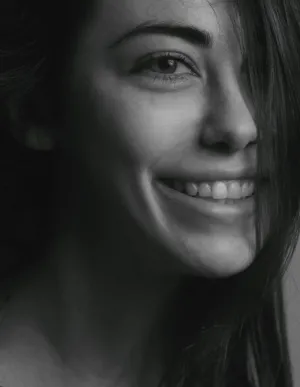 Black And White Portrait