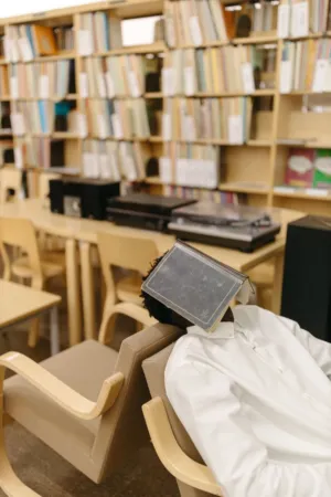 Sleeping In The Library