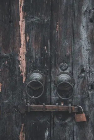 Ancient Wooden Door
