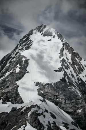 Snowy Mountain Peak
