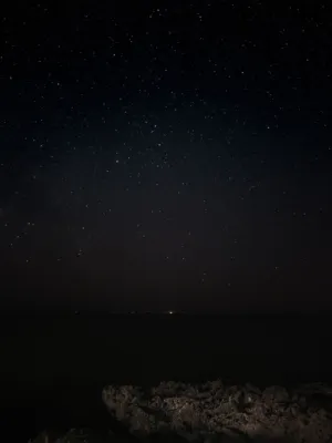 Starry Night Over The Sea
