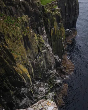 Rugged Coastal Cliffs