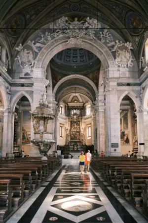 Interior Of A Grand Cathedral