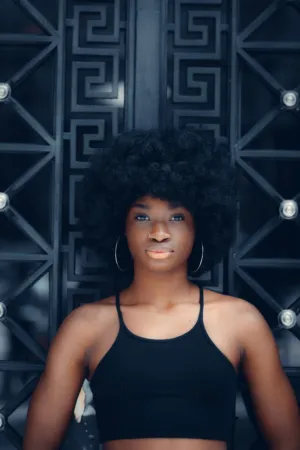 Black Woman With Afro