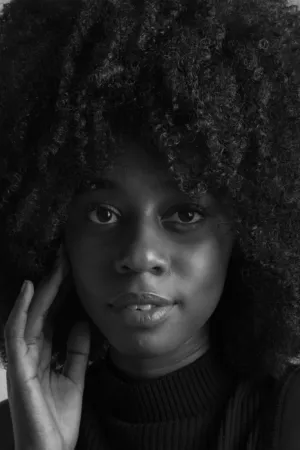 Black And White Portrait