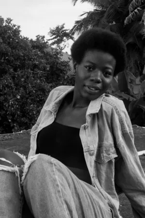 Black And White Portrait
