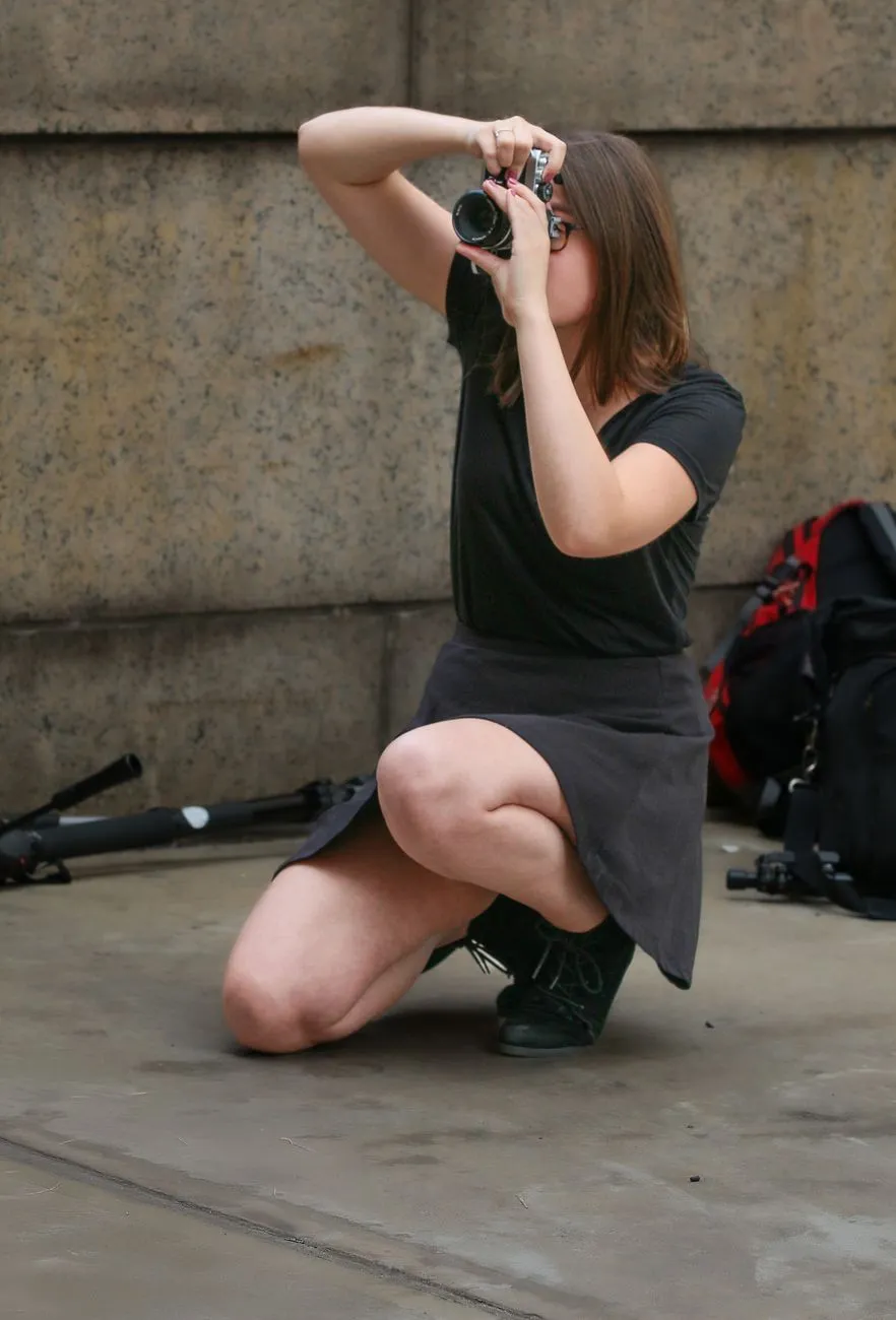 Photographer In Action