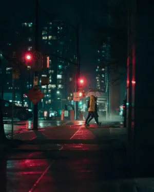 Rainy Night In The City