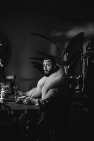 Man In Fur Coat