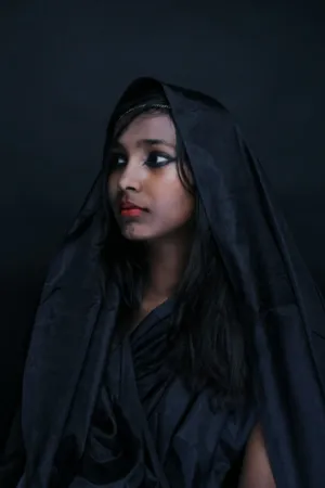 Black Veil Portrait