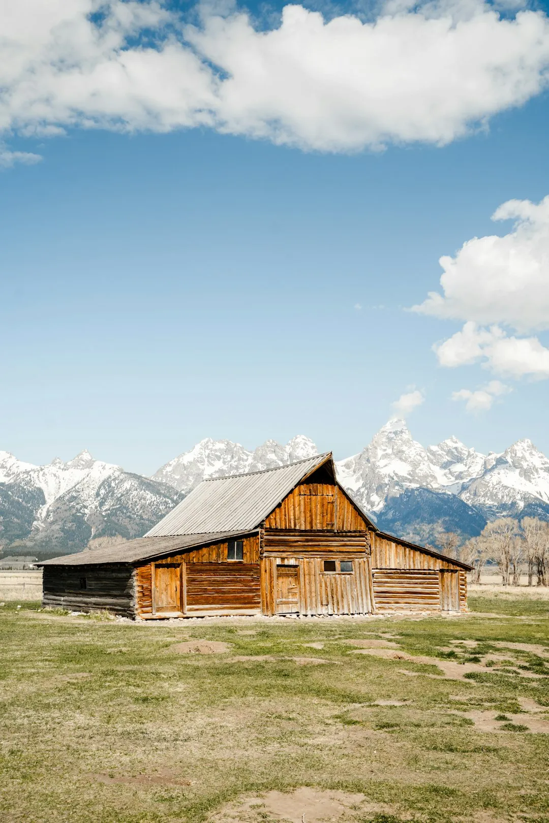 Rustic Barn In The Mountains