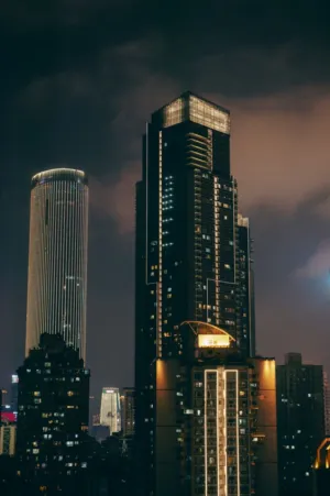 Cityscape At Night
