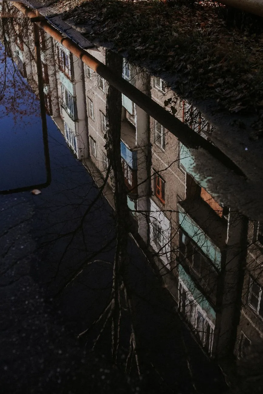 Reflection Of Buildings In Water