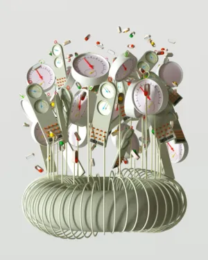 Clocks In Motion