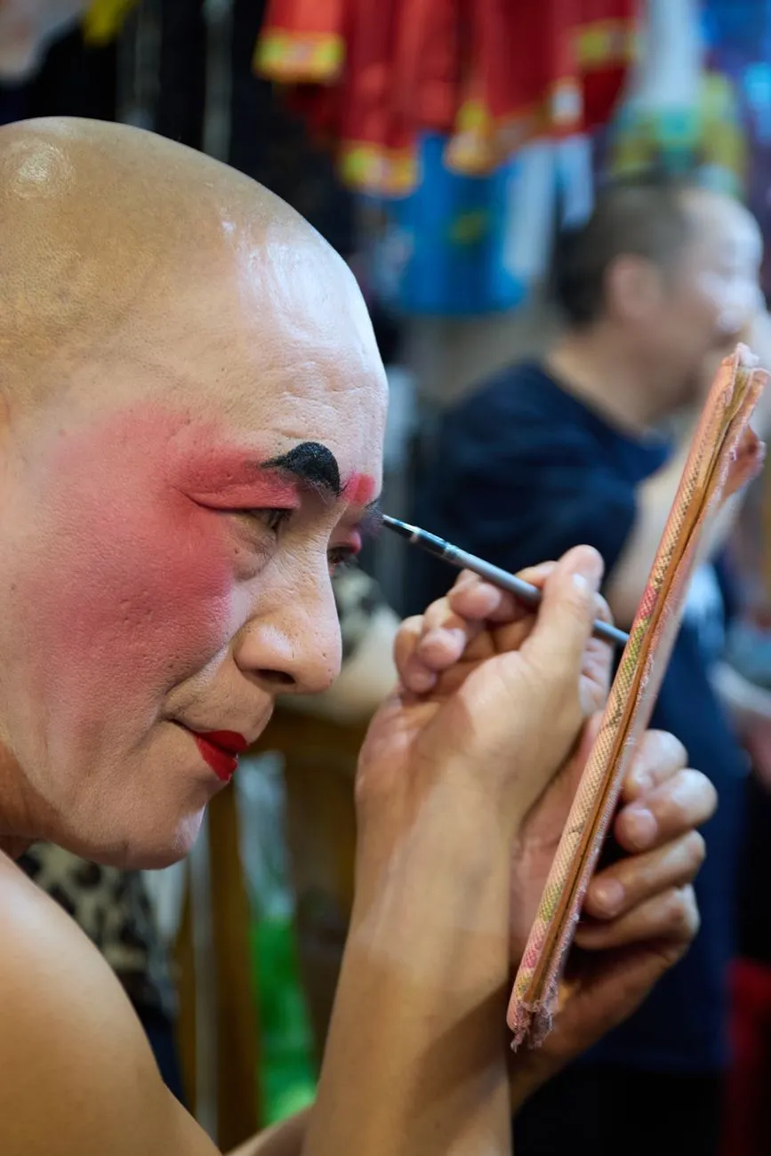 Traditional Makeup Application