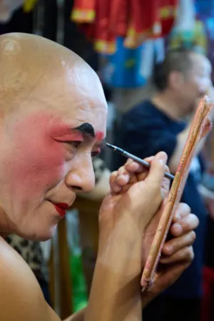 Traditional Makeup Application