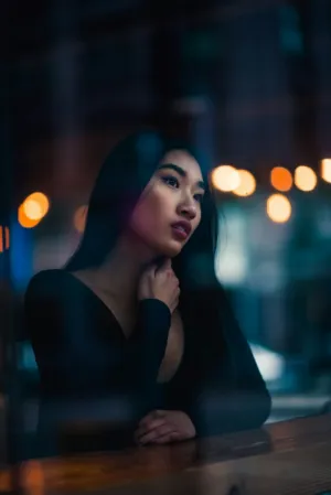 Urban Night Portrait
