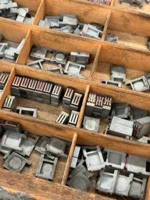 Vintage Letterpress Type