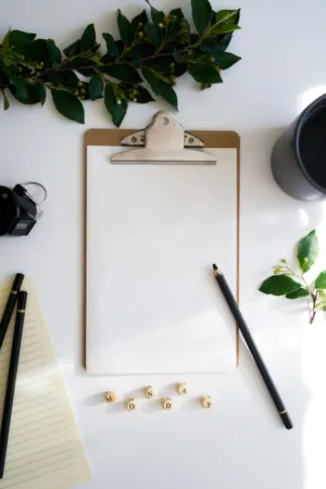Minimalist Office Desk Setup