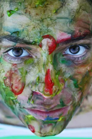 Colorful Face Art