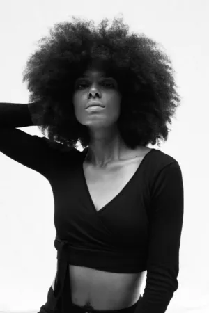 Black And White Portrait