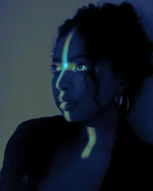 Abstract Light Portrait
