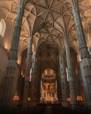 Jerónimos Monastery Interior