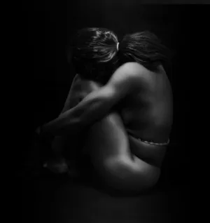 Nude Figure In Dark