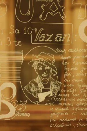 Handwritten Text And Illustration