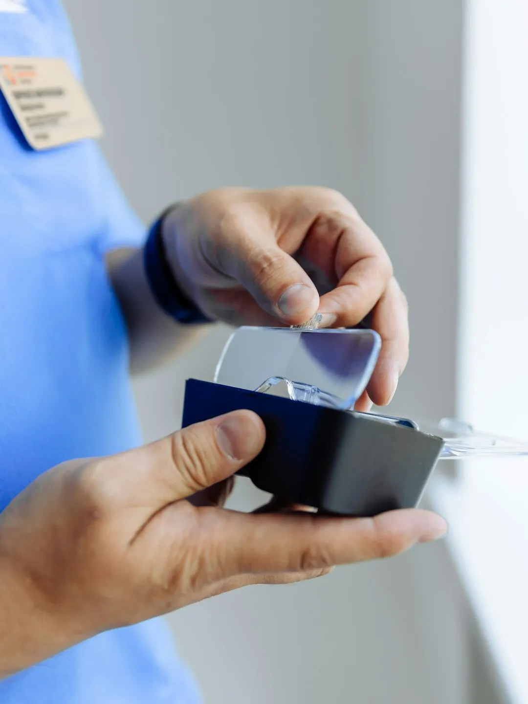Medical Professional Holding Equipment