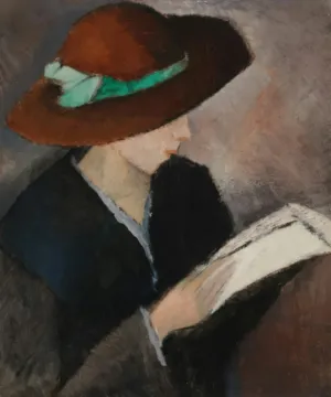 Portrait Of A Woman With A Hat