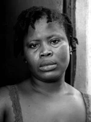 Black And White Portrait