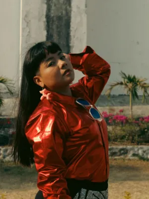 Red Metallic Jacket