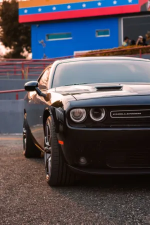 Black Dodge Challenger
