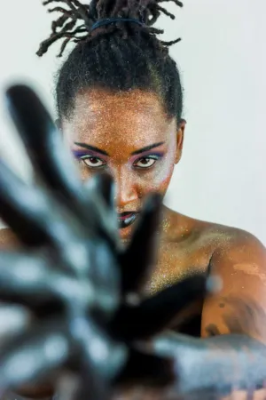 Glittering Portrait