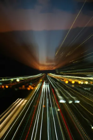 Urban Lights At Night