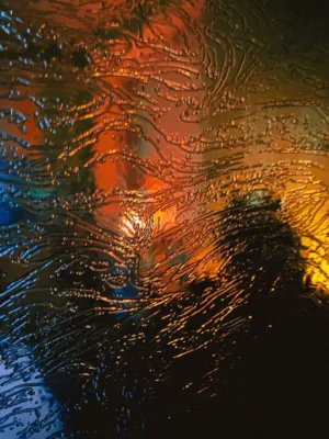 Abstract Glass Art