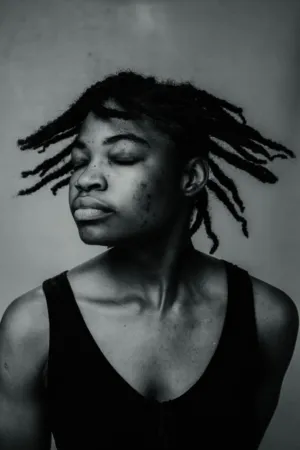 Black And White Portrait
