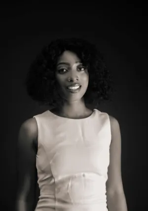 Black And White Portrait