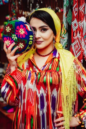 Colorful Traditional Dress