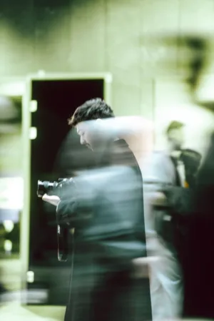 Photographer In Motion