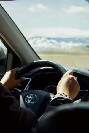 Driving Through Mountains
