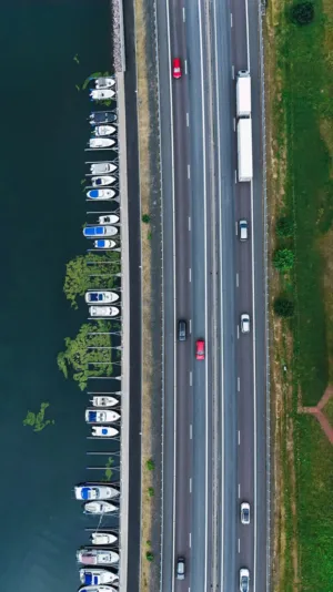 Marina And Highway