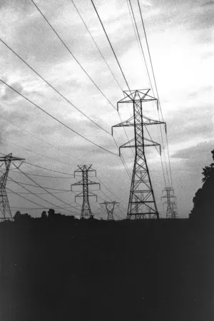 Power Lines Silhouette