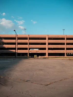 Empty Parking Garage