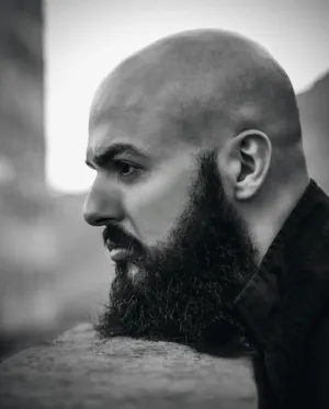 Bald Man With Beard
