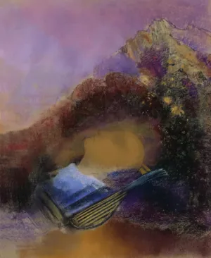 Abstract Landscape With Guitar