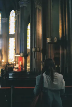 Prayer In Cathedral