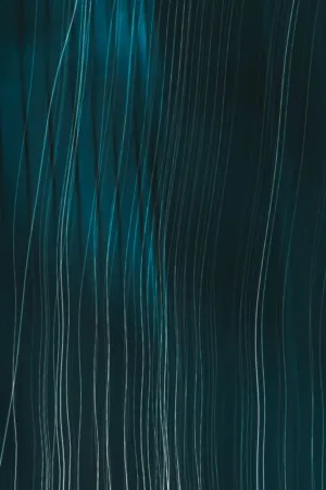Abstract Blue Lines