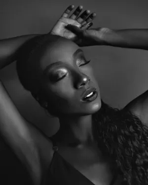 Black And White Portrait